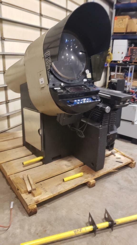 OPG OQ20 Optical Comparator 20" Motorized DRO w/10X / 20X / 50X Lenses - Used - Image 12