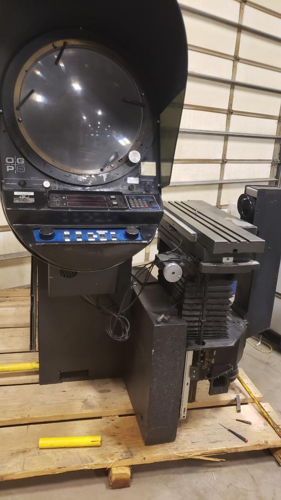OPG OQ20 Optical Comparator 20" Motorized DRO w/10X / 20X / 50X Lenses - Used - Image 30