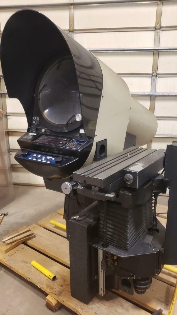 OPG OQ20 Optical Comparator 20" Motorized DRO w/10X / 20X / 50X Lenses - Used