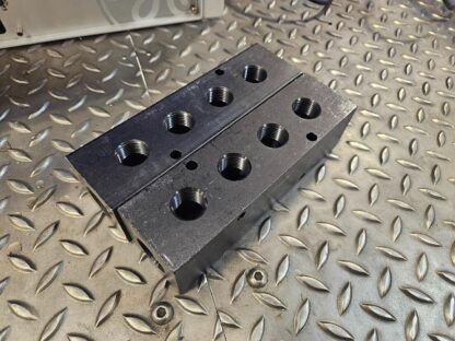 Polyconn PC000-04-1/2 Aluminum Air Manifold (4) 1/2" NPT Out x (2) 3/4" NPT In - New other (see details) - Image 4