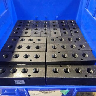 Polyconn PC000-04-1/2 Aluminum Air Manifold (4) 1/2" NPT Out x (2) 3/4" NPT In - New other (see details)