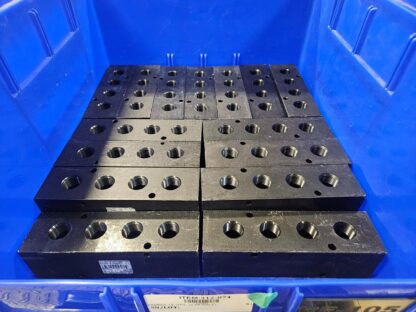 Polyconn PC000-04-1/2 Aluminum Air Manifold (4) 1/2" NPT Out x (2) 3/4" NPT In - New other (see details) - Image 8
