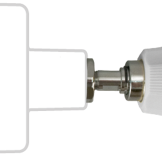 Precision Medical Chemetron 3358 Vacuum Coupler x DISS Female - New