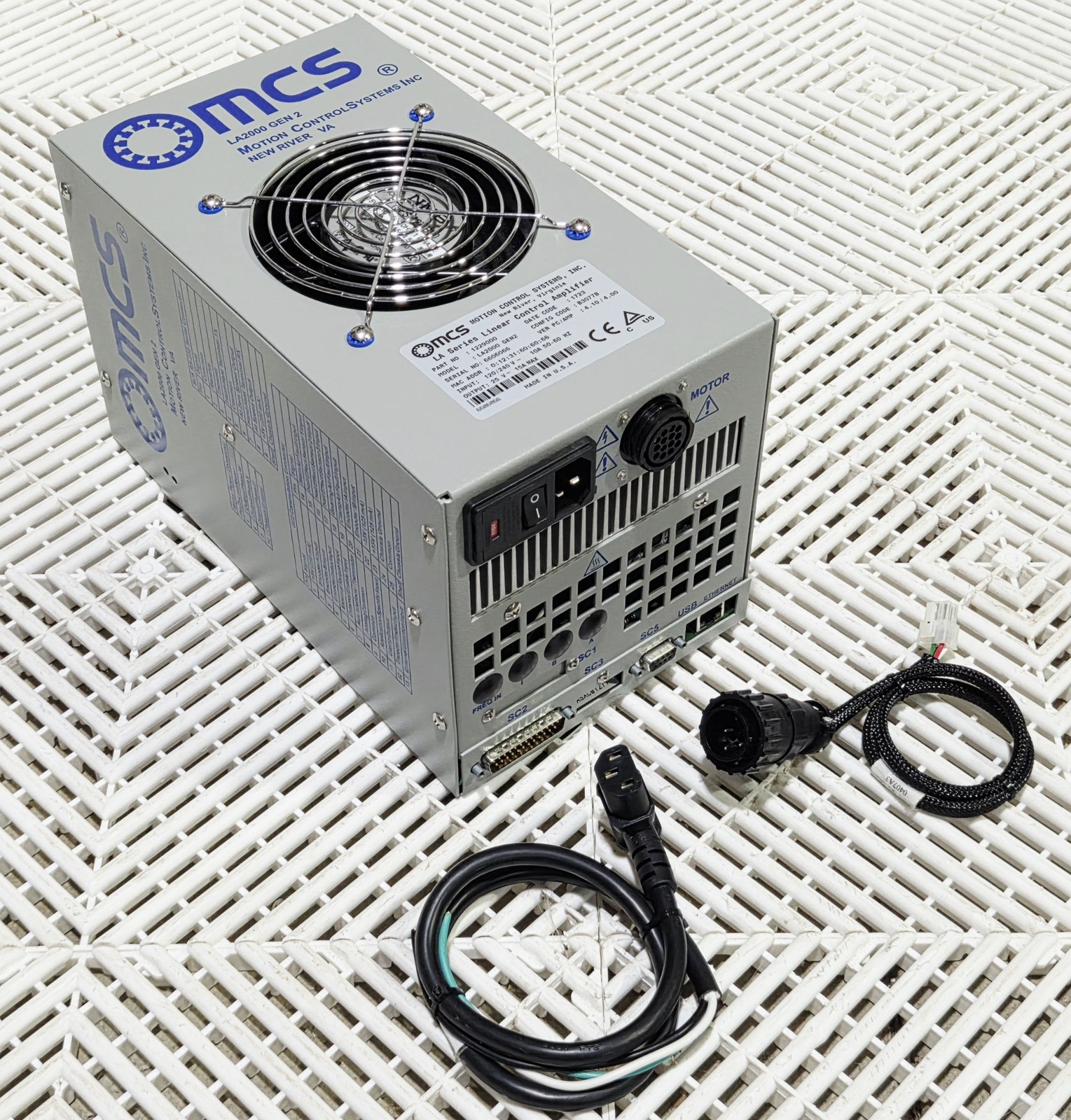 Professional Instruments ISO 3R PG Air Bearing Spindle MCS LA2000 GEN2 System - Used - Image 13