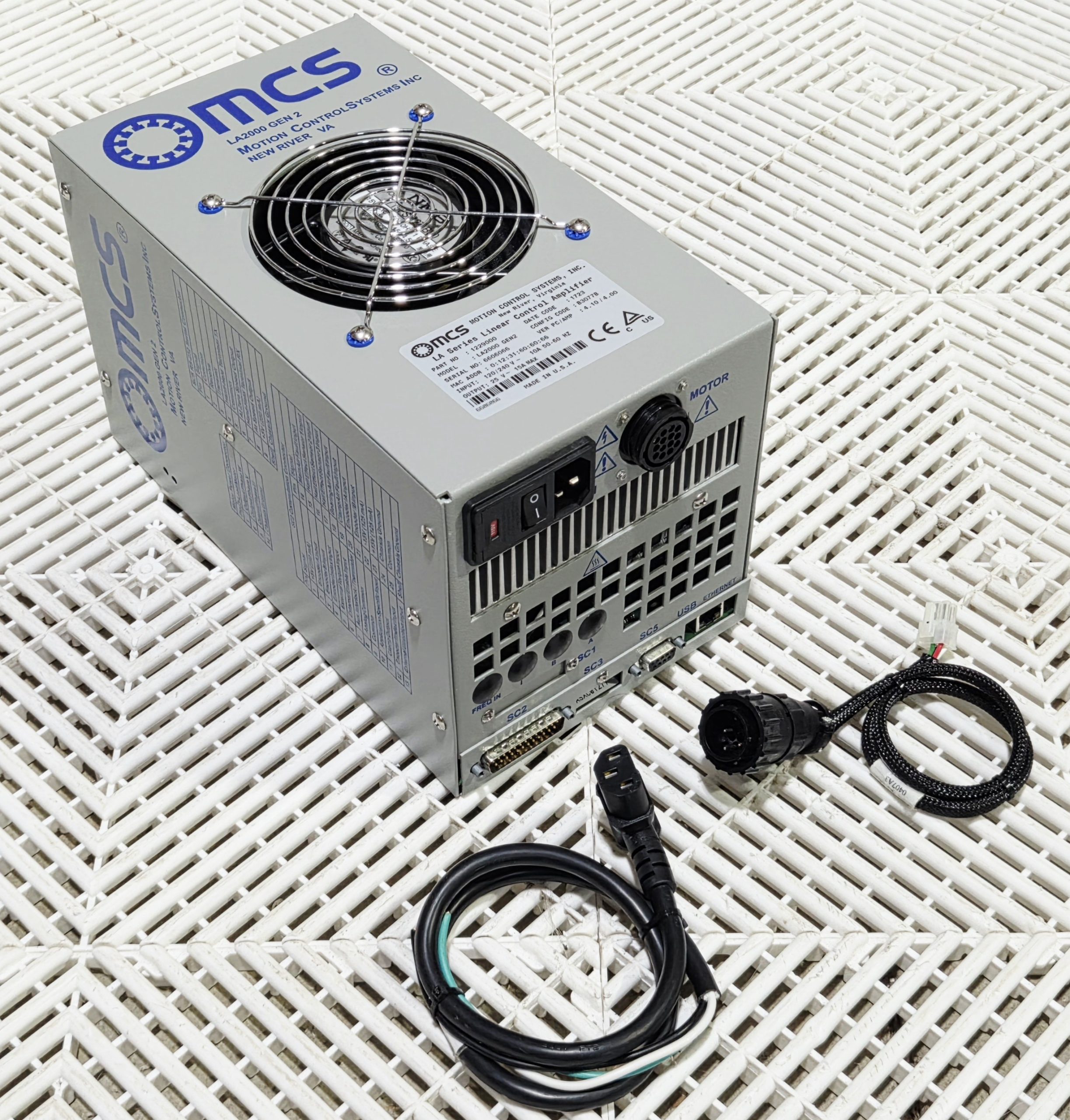 Professional Instruments ISO 3R PG Air Bearing Spindle MCS LA2000 GEN2 System - Used - Image 26