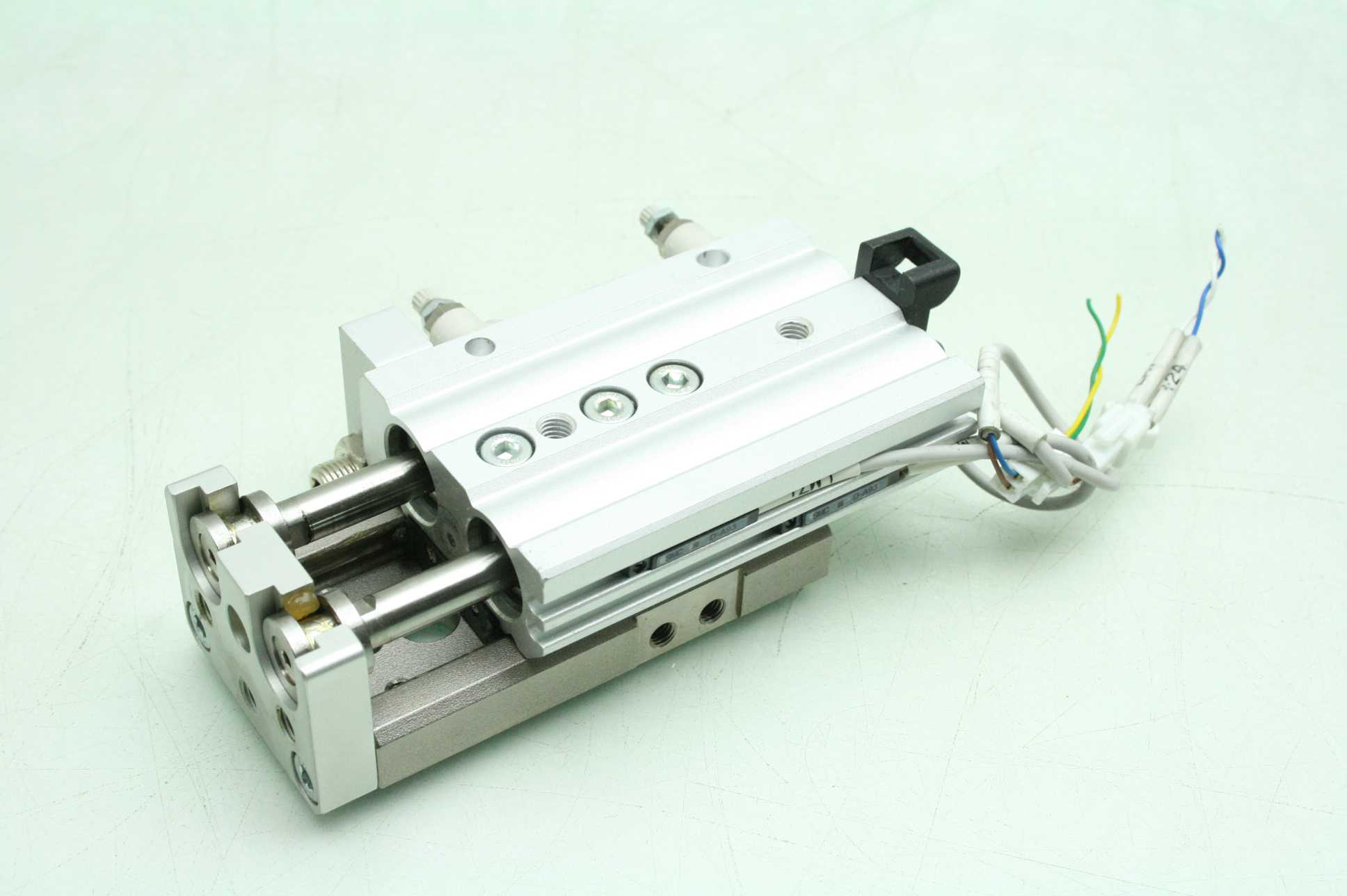 SMC MXQ16-30AS Slide Table Stroke Adj, Guided Cylinder 16mm Bore x 30mm Stroke - Used - Image 12