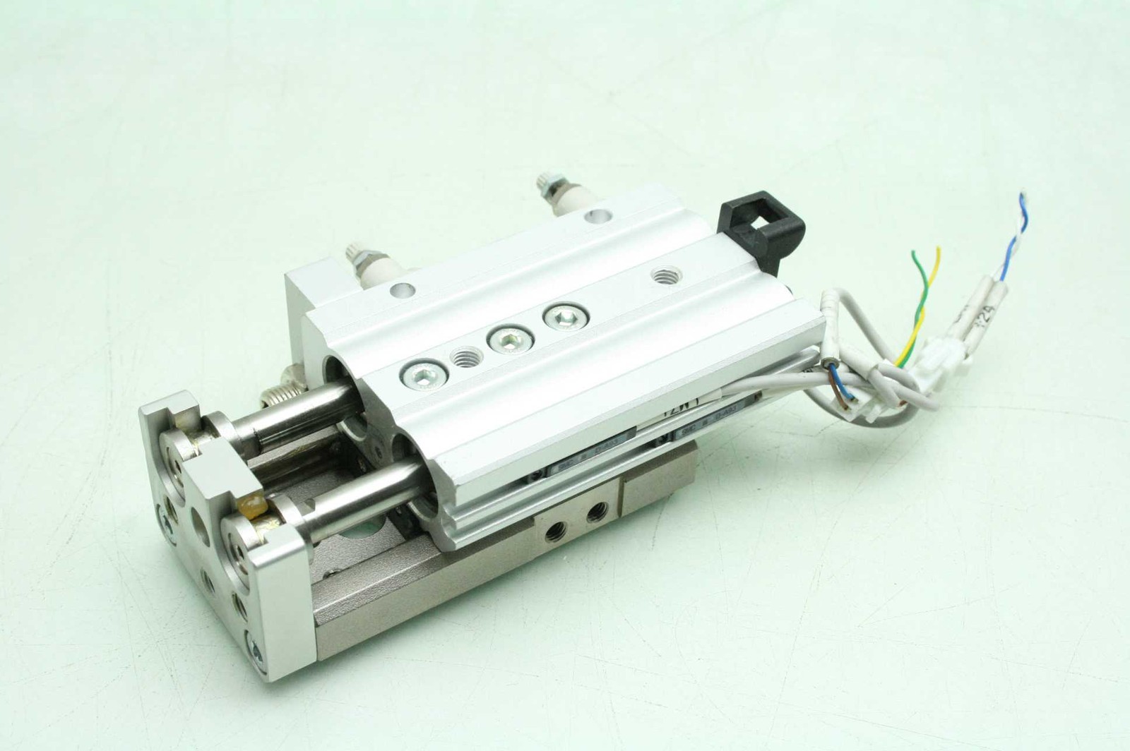 SMC MXQ16-30AS Slide Table Stroke Adj, Guided Cylinder 16mm Bore x 30mm Stroke - Used - Image 4