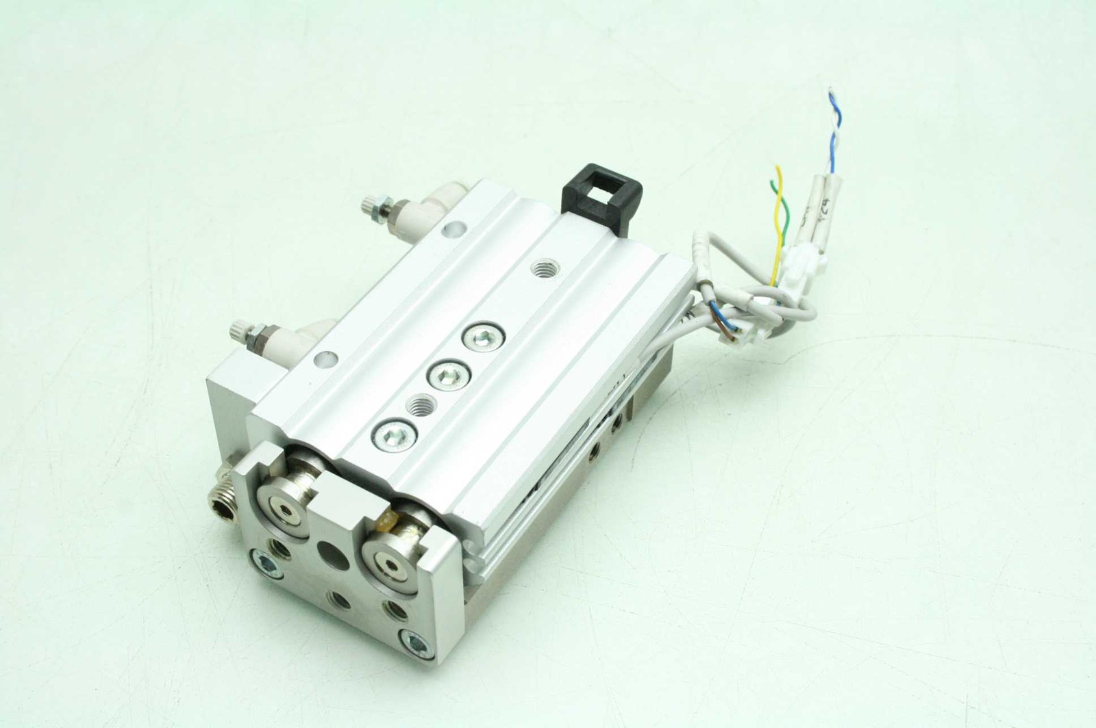 SMC MXQ16-30AS Slide Table Stroke Adj, Guided Cylinder 16mm Bore x 30mm Stroke - Used - Image 6