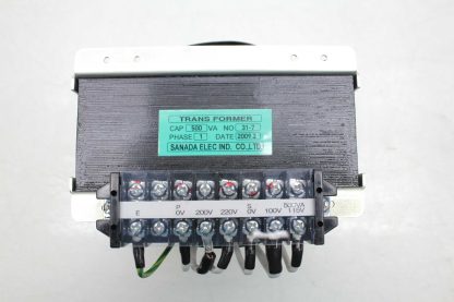 Sanada 31 7 Machine Transformer 500VA 200 220V Primary to 100 115V Secondary Used 172389579051 16