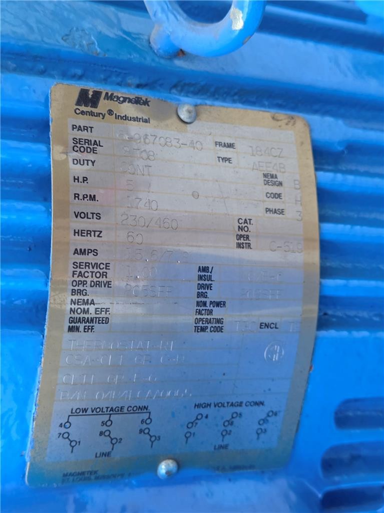 Sanborn 20" x 6" Pilot Fluid Extraction Centrifuge, RU11-0164, 5 HP  1750 RPM - Used - Image 11