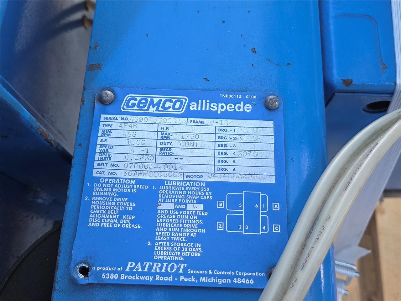 Sanborn 20" x 6" Pilot Fluid Extraction Centrifuge, RU11-0164, 5 HP  1750 RPM - Used - Image 21