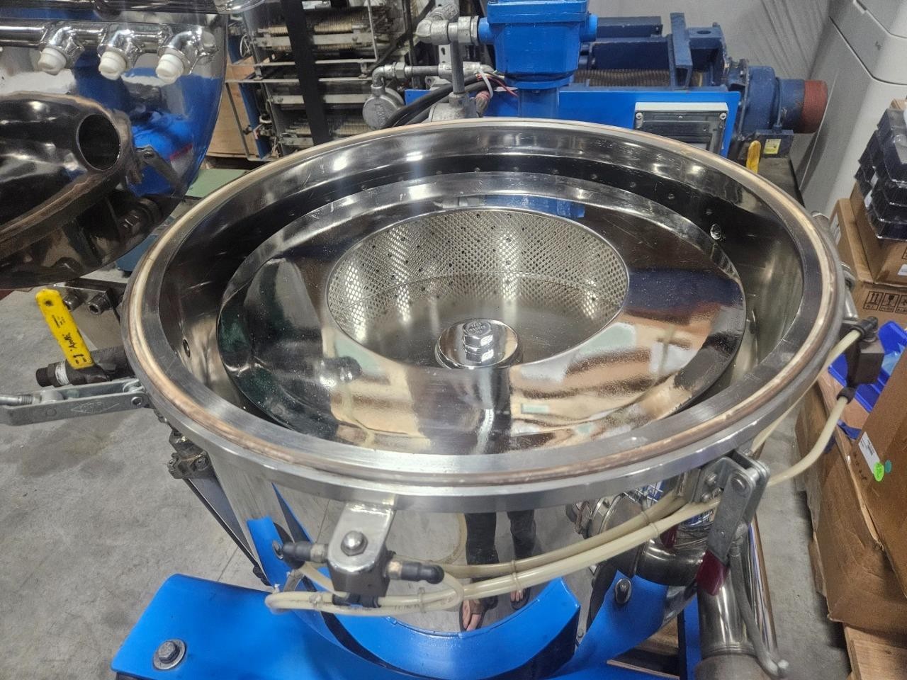 Sanborn 20" x 6" Pilot Fluid Extraction Centrifuge, RU11-0164, 5 HP  1750 RPM - Used - Image 22