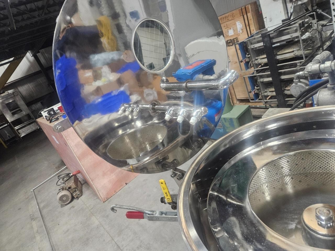 Sanborn 20" x 6" Pilot Fluid Extraction Centrifuge, RU11-0164, 5 HP  1750 RPM - Used - Image 25