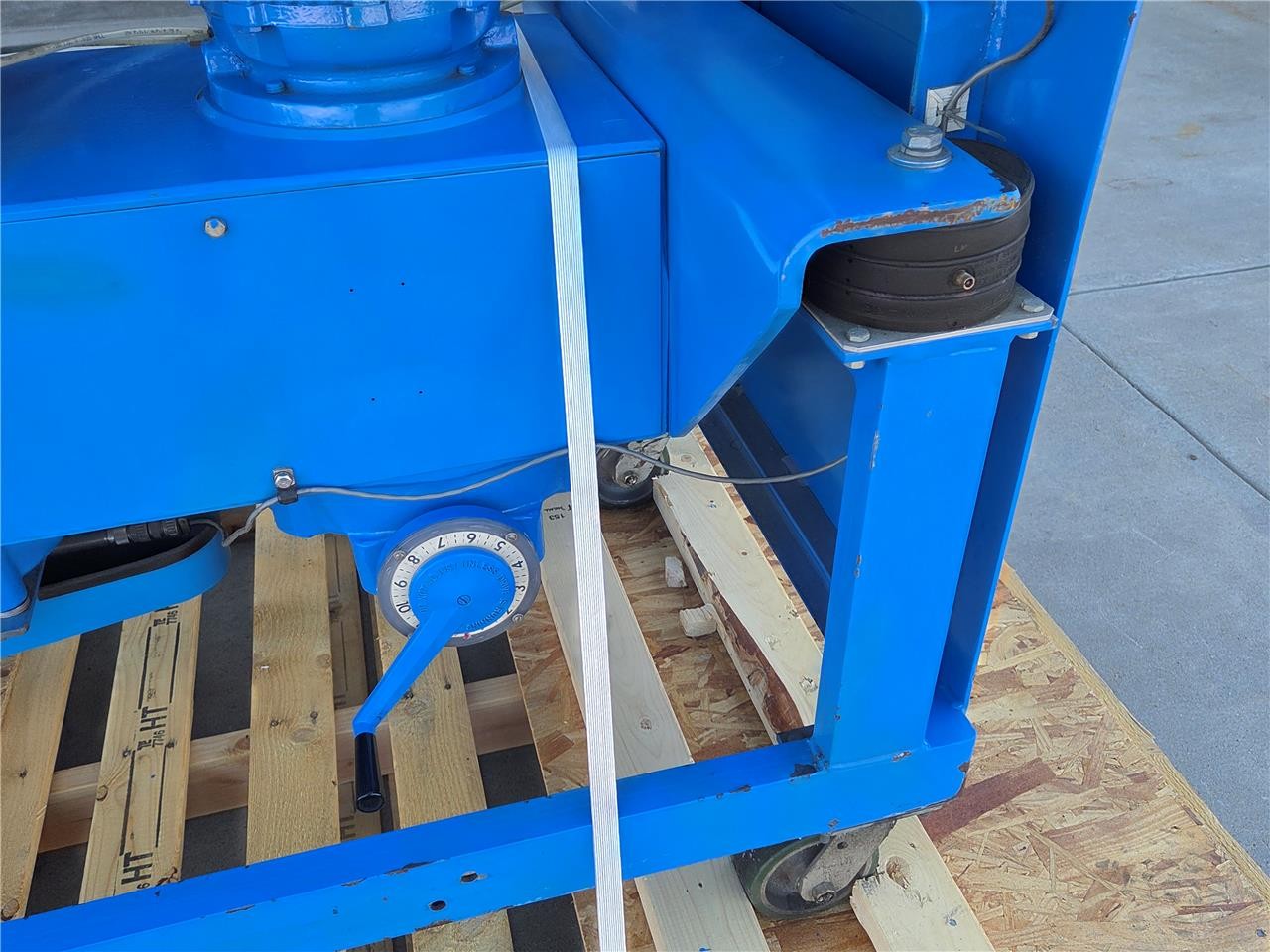 Sanborn 20" x 6" Pilot Fluid Extraction Centrifuge, RU11-0164, 5 HP  1750 RPM - Used - Image 4