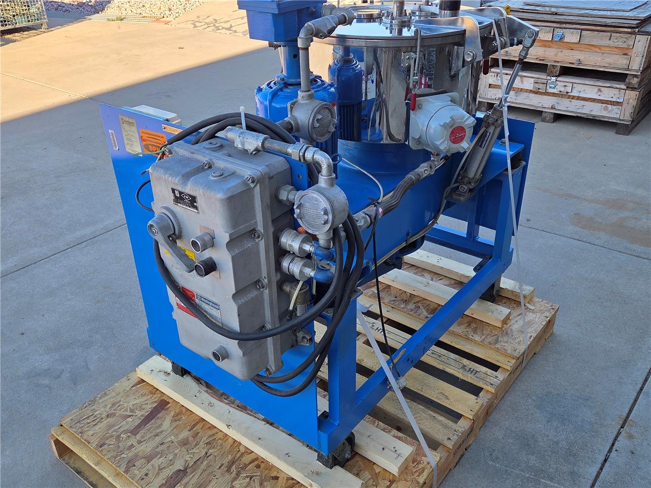 Sanborn 20" x 6" Pilot Fluid Extraction Centrifuge, RU11-0164, 5 HP  1750 RPM - Used - Image 38