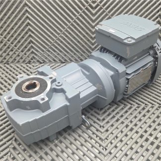 Sew-Eurodrive WA37/T DRS71S4/TF Gear Motor 266/460V 0.5HP 1700rpm 0.75" Bore - Used