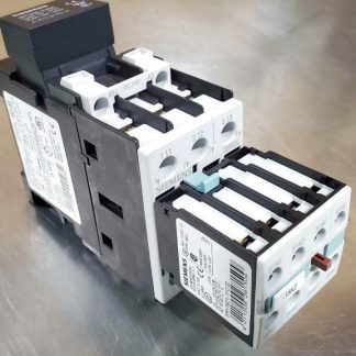 Siemens 3RT1024-1B Power Contactor 3RT1024-1B..0 w/ 3RH1921-1FC22 Aux Contact - Used