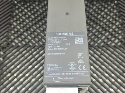 Siemens 6SL3120-2TE21-0AA4 Double Motor Module Servo Drive 9A - Used - Image 6