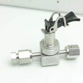 Swagelock 6LV-DTFR4-P-BK Diaphragm Valve / Fujikin UJR Fittings - Used