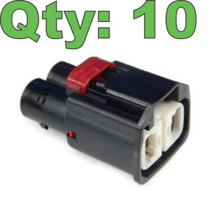 New Yazaki 7287-1990-30 Power Connector Housing Female 2 Pole - New - Image 18
