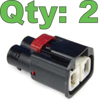 New Yazaki 7287-1990-30 Power Connector Housing Female 2 Pole - New - Image 17