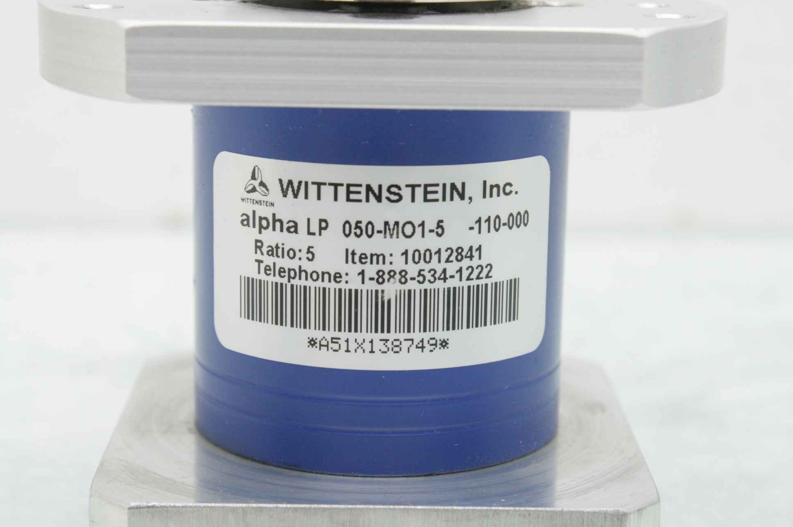 Wittenstein Alpha 050-M01-5-110-000 LP Planetary Gear Reducer 5:1 - Used - Image 8