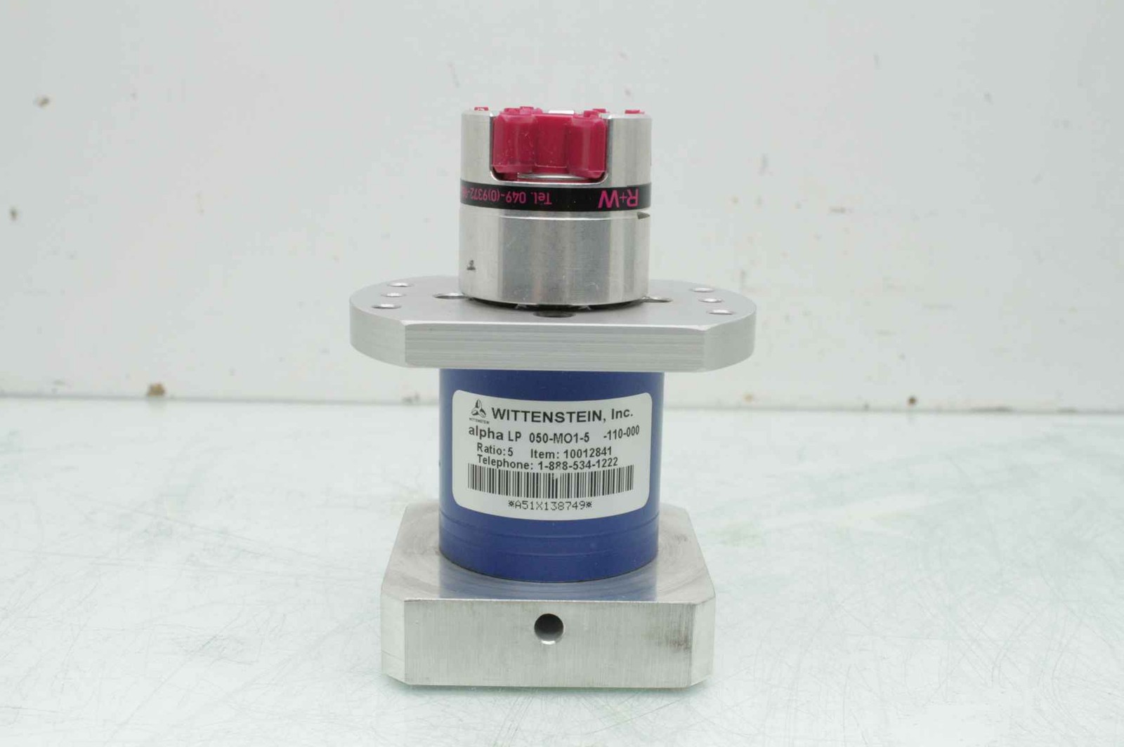 Wittenstein Alpha 050-M01-5-110-000 LP Planetary Gear Reducer 5:1 - Used