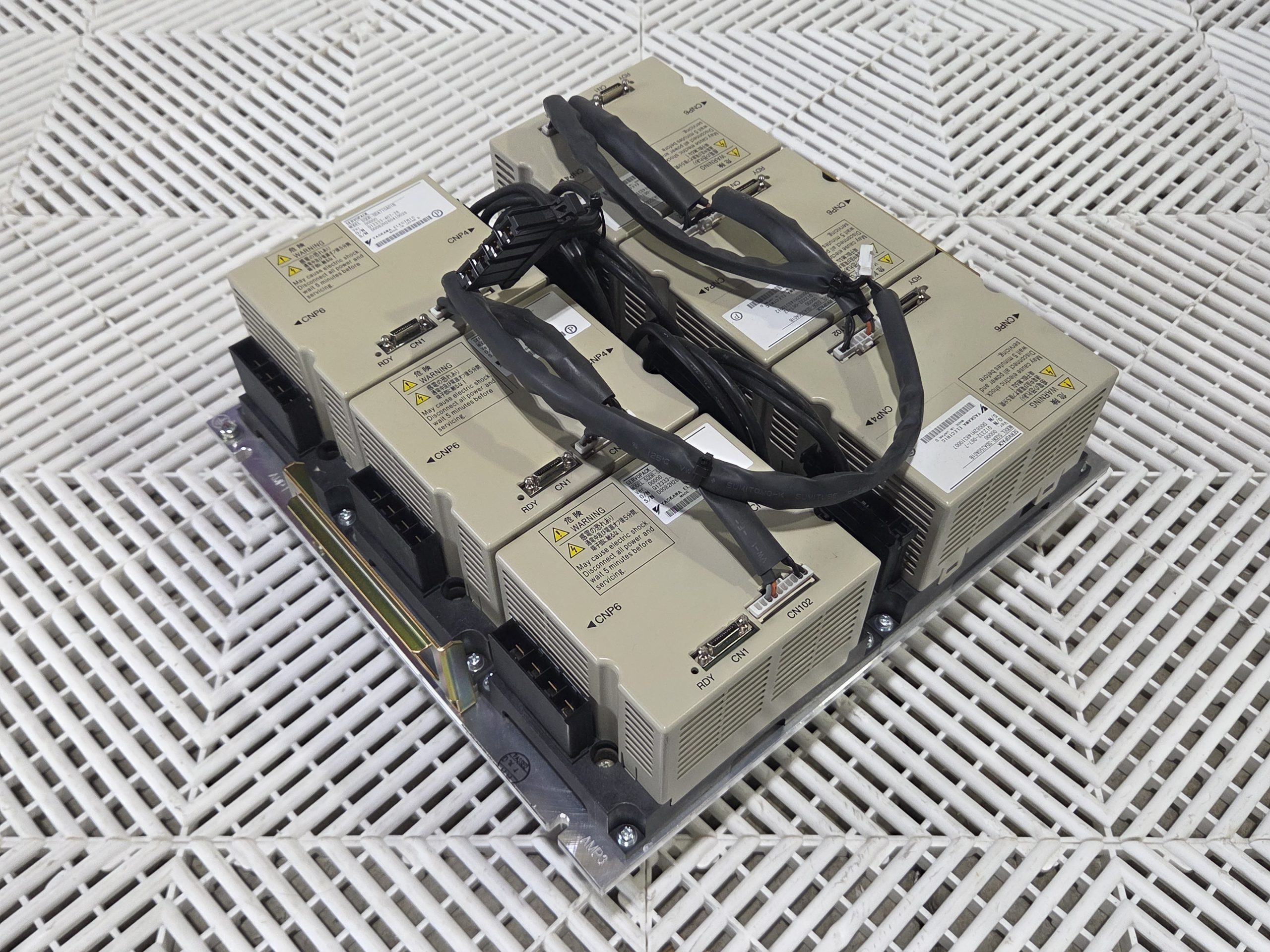 Yaskawa SGDR-SDA710A01B NX100 Sigma-II SERVOPACK Lot 6-Axis Assembly - Used - Image 15