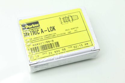 10 NIB Parker M6MSC1 /8N-B / A-LOK Tube NPT Male Connector 6mm Tube to 1/8" NPT - New - Image 16