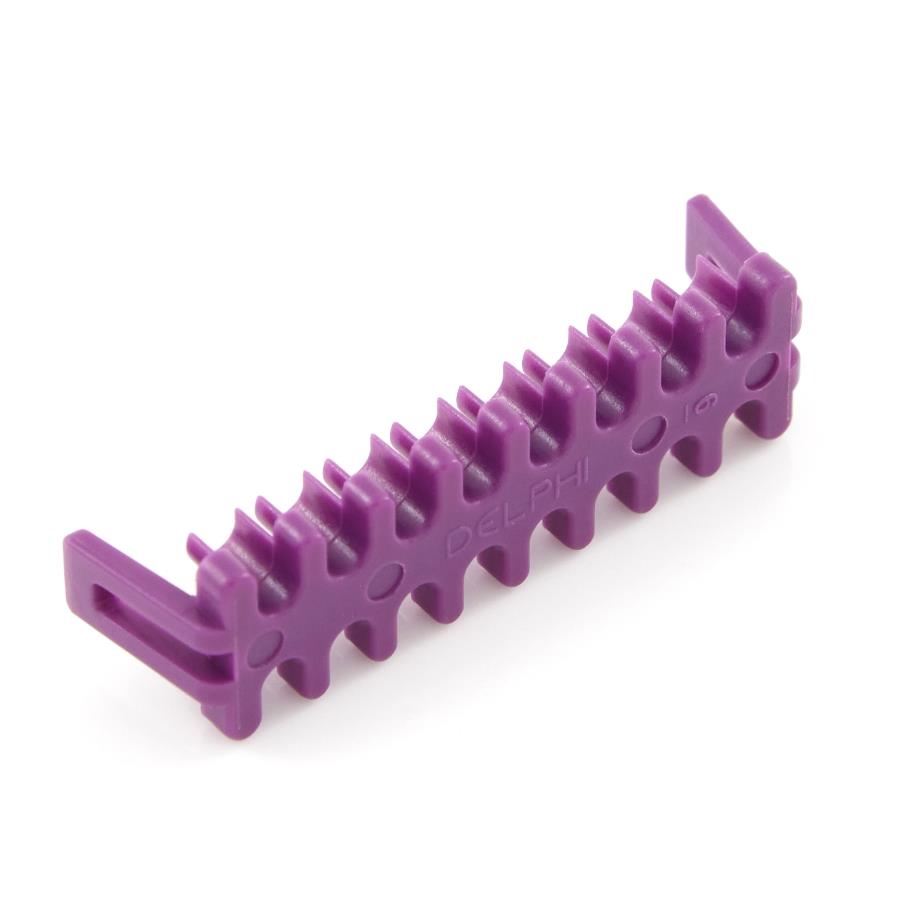 (100) Aptiv 15358785 GT 150 Series 16-Contact TPA Secondary Lock Clip - New - Image 12