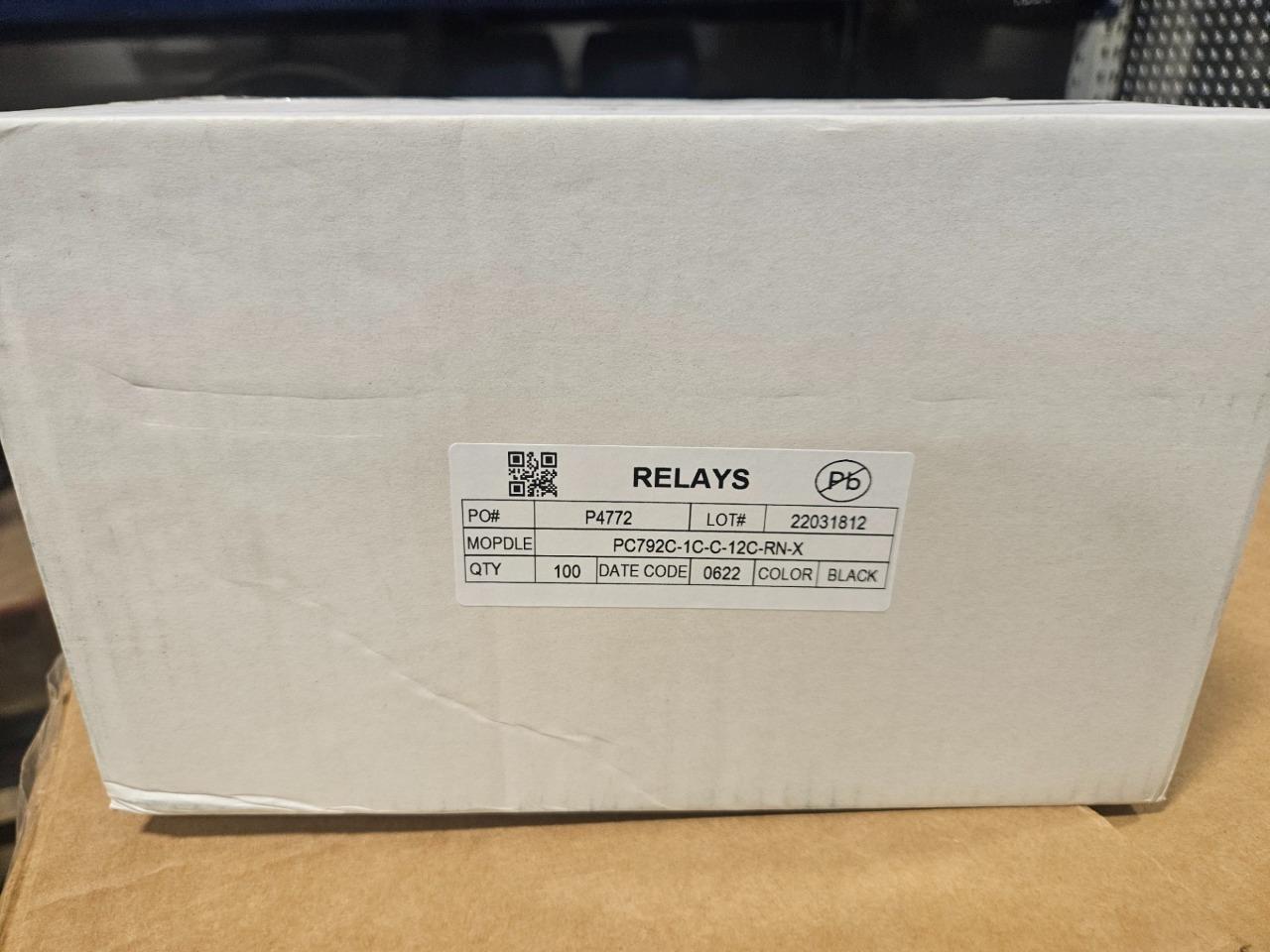 100 New Picker PC792C-1A-C-12C-N-X Automotive Relay SPST 50A / 12V - New - Image 4