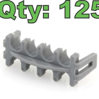 (125) Aptiv 15430896-B GT 280 Series 8-Contact TPA Secondary Lock Clip - New
