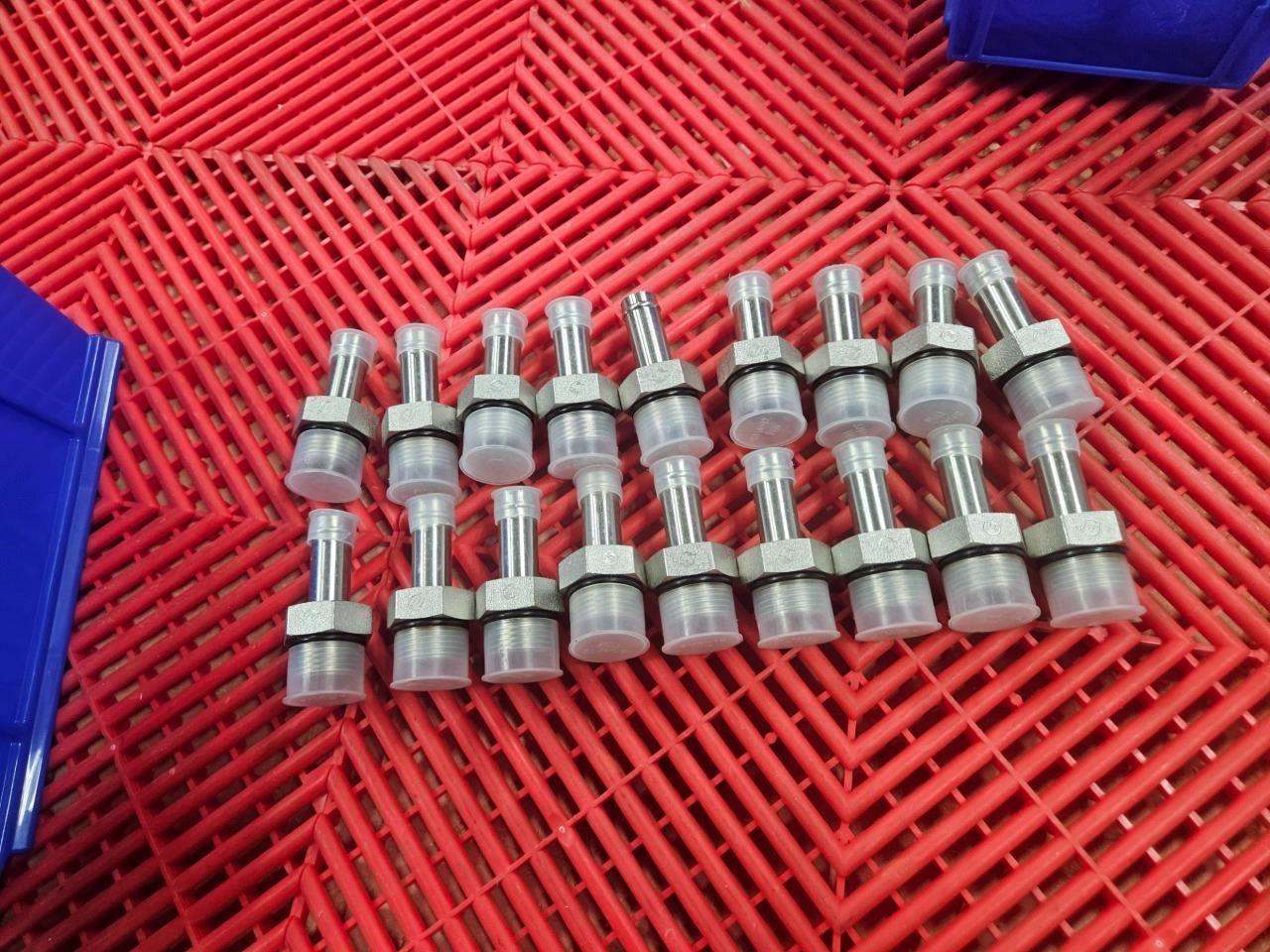 (18) Brennan 4604-10-12-O 5/8" Hose Barb x 3/4" (-12) Male ORB 10HB-12MORB - New - Image 7