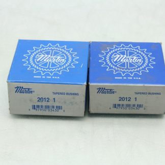 2 New Martin 2012 1 TB Bushings with Keyway & Setscrew 1" Bore / 1/4" x 1/8" KW - New other (see details)