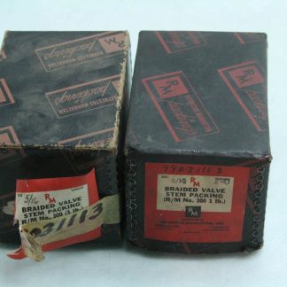 2 New Raybestos Manhattan 300 R/MBraided Valve Stem Mechanical Packing 5/16" Dia - New