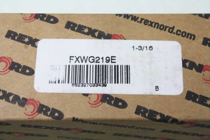 2 New Rexnord FXWG219E Flange Mounted Ball Bearing Assembly 2 Bolt 1 316 Bore New 182155892442 11