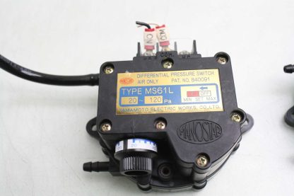 2 Yamamoto Manostar MS61L Differential Pressure Switches 20 120Pa Used 183188430562 19