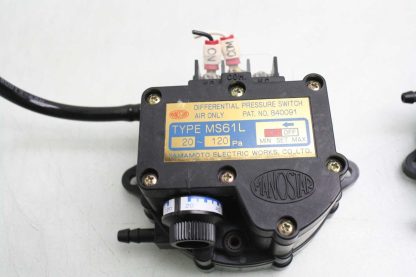 2 Yamamoto Manostar MS61L Differential Pressure Switches 20 120Pa Used 183188430562 2