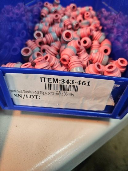 (2800) New Yazaki 7158 3672 50 Silicone Pink Wire Seals 6.2-7.3 mm^2 Wire - New - Image 5