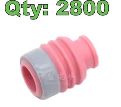 (2800) New Yazaki 7158 3672 50 Silicone Pink Wire Seals 6.2-7.3 mm^2 Wire - New