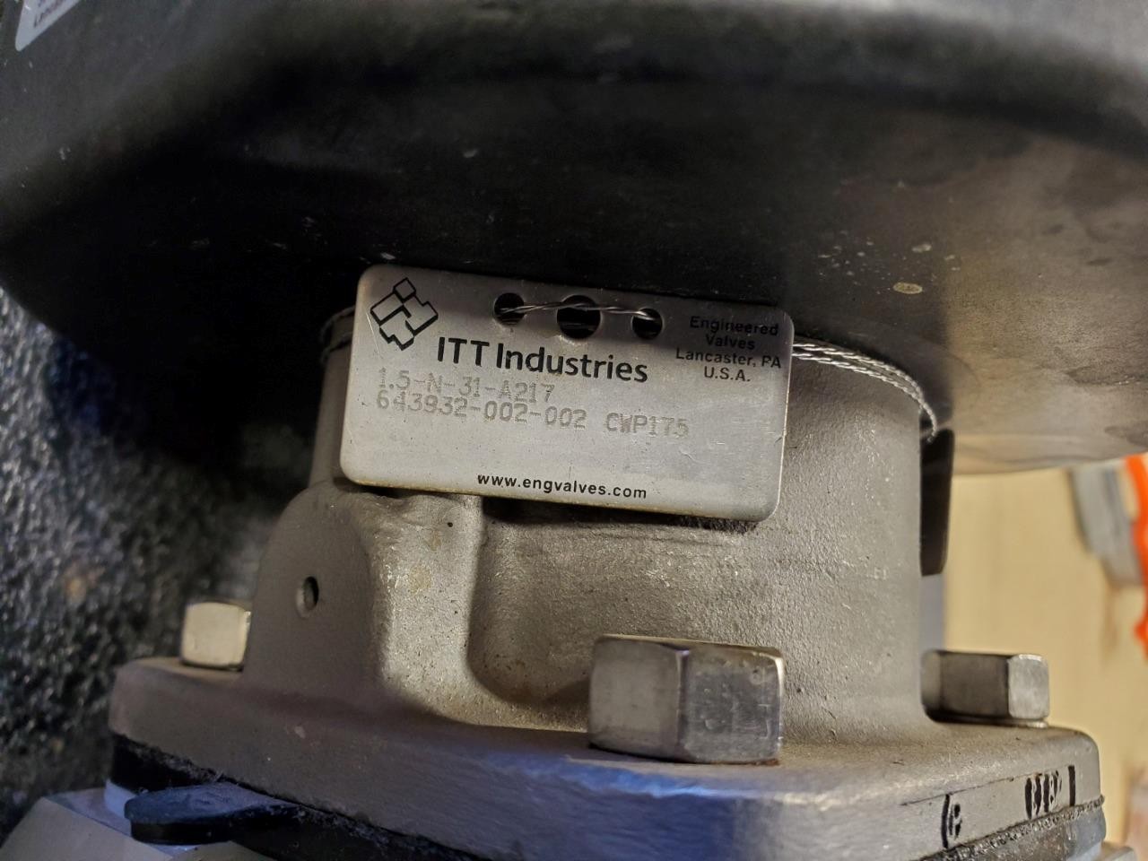 3 ITT Sherotec 1.5-N-31-A217 Chromatography Mixing Valve VLV HT:DOG - Used - Image 4