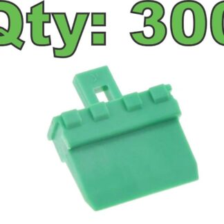 (300) New TE Connectivity / Deutsch W8P-P004 Green Wedgelock 8 Position - New