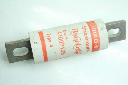 4 Gould Ferraz Shawmut A100P125 Fuses 125A 1000V High Speed - New - Image 3