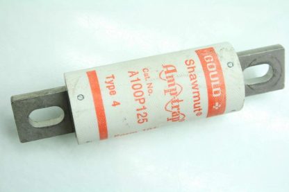 4 Gould Ferraz Shawmut A100P125 Fuses 125A 1000V High Speed - New - Image 7