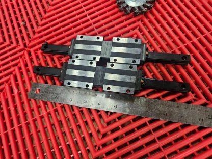 4 THK SHS15 Caged Ball Linear Guides 260L APC-C Corrosion Resistant - Used