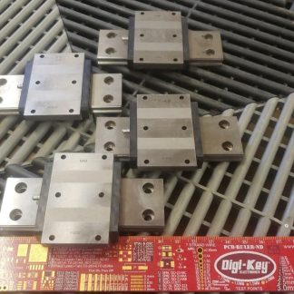 4 THK SHW17-100L Rails Linear Guides SHW17 Blocks - Used