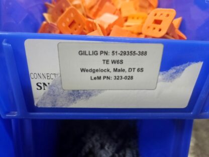 (450) New TE Connectivity / Deutsch W6S Orange Wedgelock 6 Position - New - Image 3
