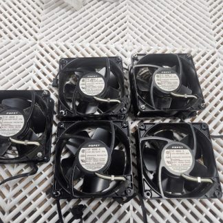 5 EBM Papst 4606 X Axial Full Metal Cooling Fan 119mm x 38mm / 115V AC - Used