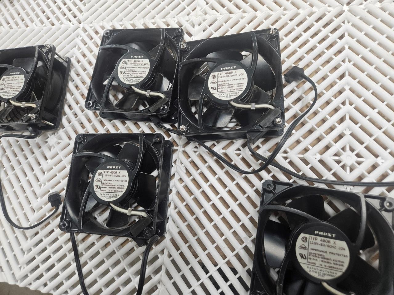 5 EBM Papst 4606 X Axial Full Metal Cooling Fan 119mm x 38mm / 115V AC - Used - Image 5