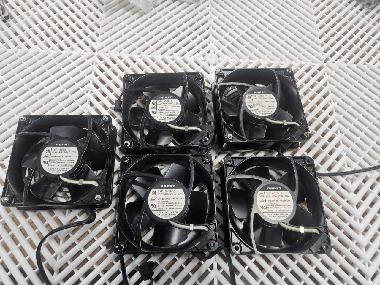 5 EBM Papst 4606 X Axial Full Metal Cooling Fan 119mm x 38mm / 115V AC - Used - Image 10